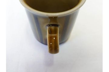 ARABIA FINLAND　Kosmos(コスモス)　Ulla Procope(ウラ・プロコッペ)　コスモスの花びらを表現したラインが魅力のコーヒーカップ&ソーサー2客セット(アラビア、フィンランド、Sモデル、北欧食器、C&S)(R-070721)