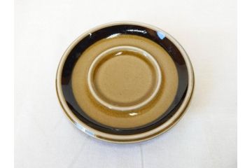 ARABIA FINLAND　Kosmos(コスモス)　Ulla Procope(ウラ・プロコッペ)　コスモスの花びらを表現したラインが魅力のコーヒーカップ&ソーサー2客セット(アラビア、フィンランド、Sモデル、北欧食器、C&S)(R-070721)