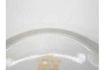 ARABIA FINLAND　Kimmel(キンメル)　金色の小さい花が可愛らしいカップ&ソーサー4客セット(アラビア、フィンランド、北欧食器、C&S)(R-070722)