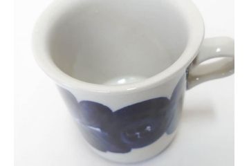 ARABIA FINLAND　Anemone(アネモネ)　Ulla Procope(ウラ・プロコッペ)　落ち着いた色合いが上品な雰囲気を高めるコーヒーカップ&ソーサー5客セット(アラビア、フィンランド、Sモデル、C&S、北欧食器)(R-070723)