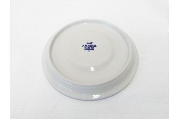 ARABIA FINLAND　Anemone(アネモネ)　Ulla Procope(ウラ・プロコッペ)　落ち着いた色合いが上品な雰囲気を高めるコーヒーカップ&ソーサー5客セット(アラビア、フィンランド、Sモデル、C&S、北欧食器)(R-070723)