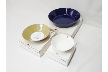 iittala(イッタラ)　Teema(ティーマ)　幅広いシーンで活躍してくれる!シンプルで使いやすいボウル3点セット(シリアル、パスタ、サラダ、スープ、北欧食器、箱付き)(R-070724)