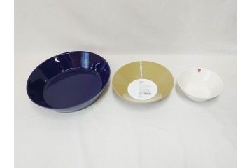 iittala(イッタラ)　Teema(ティーマ)　幅広いシーンで活躍してくれる!シンプルで使いやすいボウル3点セット(シリアル、パスタ、サラダ、スープ、北欧食器、箱付き)(R-070724)