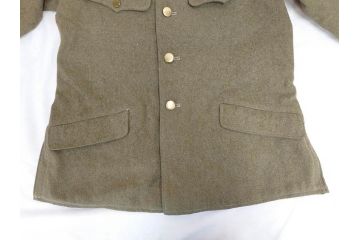 旧日本軍　少年飛行兵　昭和十八年製 五大號(昭和18年製 五大号)　昭和十九年製 中號(昭和19年製 中号)　軍服2点セット(外套、防寒防雨、衣服、コート、羽織り、上着、上衣、ミリタリー、軍装、軍物、生徒正衣、略衣、軍衣)(R-070725)