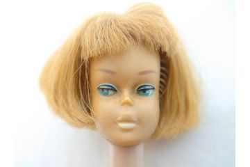 昭和中期　当時物　マテル社(MATELL)　バービー人形(Barbie)　アイデアル(IDEAL TOY CORP)　タミーちゃん BS-12(Tammy)　多数の服や小物・タンス付き　人形2体セット(ヴィンテージ、昭和レトロ、着せ替え人形、ビンテージドール、日本製)(R-070726)