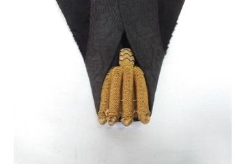 旧日本軍　海軍　尉官　トランク付き(鍵あり)　正帽&正肩章セット(大尉、中尉、少尉、相当官、大礼帽子、軍物、軍服小物、ミリタリー、正装、礼装)(R-070728)