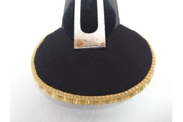 旧日本軍　海軍　尉官　トランク付き(鍵あり)　正帽&正肩章セット(大尉、中尉、少尉、相当官、大礼帽子、軍物、軍服小物、ミリタリー、正装、礼装)(R-070728)