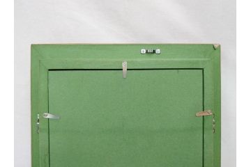 坂本唯市　油彩　「道化師」　「薔薇」　SM　力強い色使いとそれぞれ違った魅力が素敵な絵画3点セット(油絵、額装、ピエロ、バラ)(R-070730)