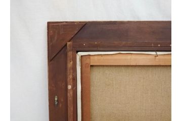 中村清治　「婦人像」　10号(F10)　1974　柔和な雰囲気が魅力的な絵画(額装、油絵、油彩)(R-070731)