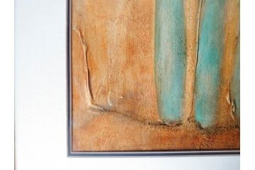 SOPHIE HALLONQUIST(ソフィー・ハロンクイスト)　花　味わい深い雰囲気溢れる蜜蝋画(絵画、額装)(R-070732)