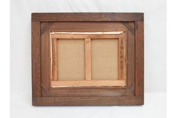洋画家　鈴木信太郎　眞鶴新線　8号(P8)　優しいタッチが印象的な油彩(油絵、絵画、風景画、額装)(R-070734)