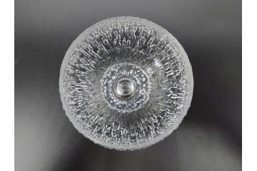 ヴィンテージ　廃番　iittala(イッタラ)　Kekkerit(ケッケリト)　氷の彫刻のような美しく存在感のあるショットグラス6客セット(ミニグラス、ガラス、箱付き、ビンテージ、北欧食器)(R-070739)