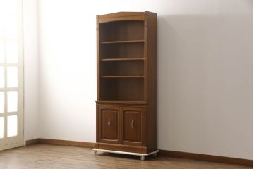 中古　DREXEL HERITAGE(ドレクセルヘリテイジ)　Triune(トライユン)　上品な佇まいのブックケース(シェルフ、本棚、飾り棚、キャビネット、収納棚)(R-070744)