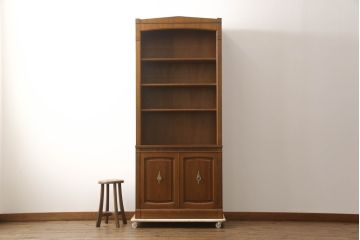 中古　DREXEL HERITAGE(ドレクセルヘリテイジ)　Triune(トライユン)　上品な佇まいのブックケース(シェルフ、本棚、飾り棚、キャビネット、収納棚)(R-070744)