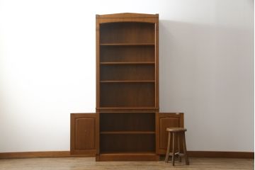 中古　DREXEL HERITAGE(ドレクセルヘリテイジ)　Triune(トライユン)　上品な佇まいのブックケース(シェルフ、本棚、飾り棚、キャビネット、収納棚)(R-070745)