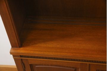 中古　DREXEL HERITAGE(ドレクセルヘリテイジ)　Triune(トライユン)　上品な佇まいのブックケース(シェルフ、本棚、飾り棚、キャビネット、収納棚)(R-070745)