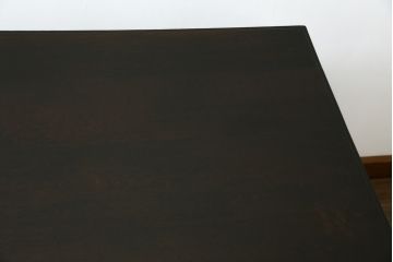 和製アンティーク　ナラ材　どっしりとした佇まいの組立式両袖机(ニーホールデスク、ワークデスク、オフィスデスク、在宅ワーク、在宅用)(R-070746)