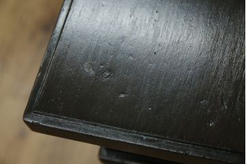 和製アンティーク　ナラ材　どっしりとした佇まいの組立式両袖机(ニーホールデスク、ワークデスク、オフィスデスク、在宅ワーク、在宅用)(R-070746)