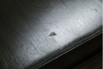和製アンティーク　ナラ材　どっしりとした佇まいの組立式両袖机(ニーホールデスク、ワークデスク、オフィスデスク、在宅ワーク、在宅用)(R-070746)