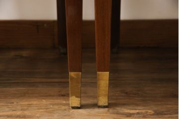 中古　カリモク家具(karimoku)　domani(ドマーニ)　Forza(フォルザ)シリーズ　華やかなファブリックが空間に彩を添えるダイニングチェア4脚セット(ダイニングチェア、椅子、バラ売り可能)(定価4脚で約84万円)(R-070749)