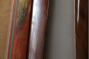 中古　カリモク家具(karimoku)　domani(ドマーニ)　Forza(フォルザ)シリーズ　華やかなファブリックが空間に彩を添えるダイニングチェア4脚　セット定価約84万円相当　(R-070749)