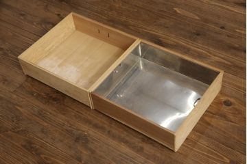 和製ビンテージ　民芸家具　上質な和の空間づくりにおすすめの置き水屋(置水屋、茶水屋、戸棚、茶棚、収納棚、ヴィンテージ)(R-070751)