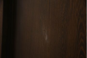 中古　美品　鉄刀木(タガヤサン)　和モダンな雰囲気を醸し出す水屋箪笥サイドボード(サイドキャビネット、食器棚、戸棚、収納棚)(R-070758)