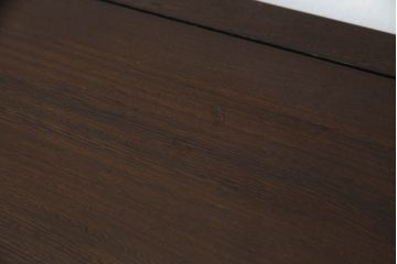 中古　美品　鉄刀木(タガヤサン)　和モダンな雰囲気を醸し出す水屋箪笥サイドボード(サイドキャビネット、食器棚、戸棚、収納棚)(R-070758)