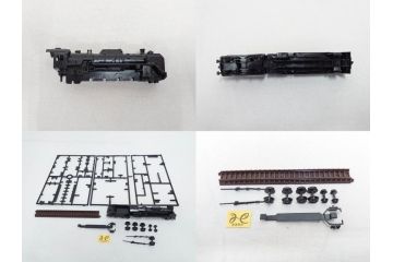 ミニチュア-鉄道シリーズ　C62型テンダ機関車(No.4)　クラウンモデル 蒸気機関車(D51・7100・C51)　ニチモ　ボストン　世界の戦車シリーズ(US ARMY/M109)　ロケットなど　古い乗り物のおもちゃまとめて(童友社、JAPANESE MODERN STEAM LOCOMOTIVE、C-735、MS-58、AX-01、玩具、ブリキ、プラモデル、ソフビ)(R-070769)