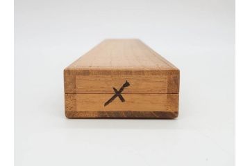 藤原良明(加藤真平)　昭和癸亥年正月　桐箱(木箱、共箱、空箱、小箱)(R-070774)