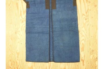 時代物　刺子　野良着(半纏、刺し子、鉄砲袖、古布、藍染、ジャパンビンテージ、ヴィンテージ、古着物)(R-070779)