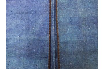 時代物　刺子　野良着(半纏、刺し子、鉄砲袖、古布、藍染、ジャパンビンテージ、ヴィンテージ、古着物)(R-070779)