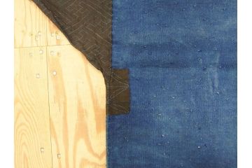 時代物　刺子　野良着(半纏、刺し子、鉄砲袖、古布、藍染、ジャパンビンテージ、ヴィンテージ、古着物)(R-070779)