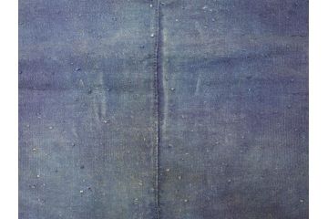 時代物　刺子　野良着(半纏、刺し子、鉄砲袖、古布、藍染、ジャパンビンテージ、ヴィンテージ、古着物)(R-070779)