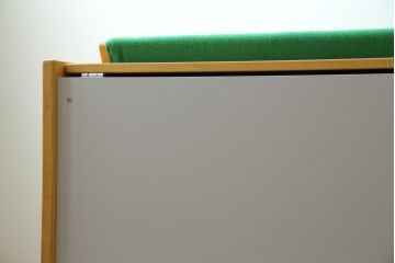 北欧ビンテージ　デンマーク製　ハンス・J・ウェグナー　GE258　グリーンカラーが空間のアクセントになる機能性抜群のデイベッド(ソファベッド、3人掛けソファ、ヴィンテージ、北欧)(R-070806)
