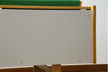 北欧ビンテージ　デンマーク製　ハンス・J・ウェグナー　GE258　グリーンカラーが空間のアクセントになる機能性抜群のデイベッド(ソファベッド、3人掛けソファ、ヴィンテージ、北欧)(R-070806)