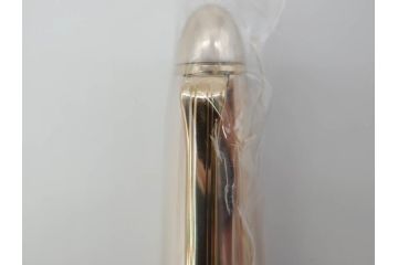 未使用品　セーラー　SAILOR JAPAN FOUNDED 1911　SILVER　シルバー　万年筆&カートリッジ・ケースセット(記念品、桐箱、筆記具、文具、銀製、箱付き)(R-070851)