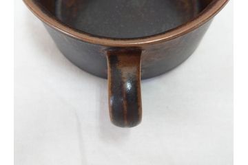 ARABIA FINLAND　Ruska(ルスカ)　Ulla Procope(ウラ・プロコッペ)　それぞれ違った深みのあるブラウンが魅力的なコーヒーカップ&ソーサー4客セット(アラビア、フィンランド、Sモデル、北欧食器、C&S)(R-070853)