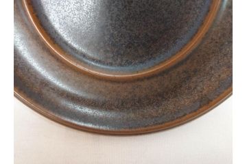 ARABIA FINLAND　Ruska(ルスカ)　Ulla Procope(ウラ・プロコッペ)　それぞれ違った深みのあるブラウンが魅力的なコーヒーカップ&ソーサー4客セット(アラビア、フィンランド、Sモデル、北欧食器、C&S)(R-070853)