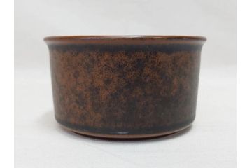 ARABIA FINLAND　Ruska(ルスカ)　Ulla Procope(ウラ・プロコッペ)　それぞれ違った深みのあるブラウンが魅力的なコーヒーカップ&ソーサー3客セット(アラビア、フィンランド、Sモデル、北欧食器、C&S)(R-070854)