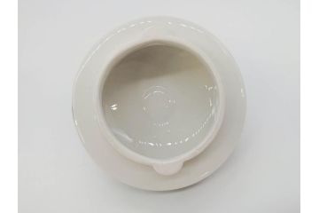 ARABIA FINLAND　希少シリーズ　Purpuri Jenkka(プルプリ イェンカ)　Ulla Procope(ウラ・プロコッペ)　なめらかなフォルムと上品な佇まいが素敵なティーポット&クリーマー&シュガーボウル3点セット(アラビア、フィンランド、Sモデル、ミルクジャー、ミルクポット、北欧食器)(R-070855)
