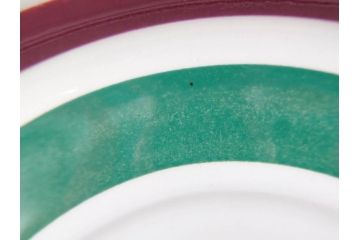ARABIA FINLAND　希少シリーズ　Purpuri Jenkka(プルプリ イェンカ)　Ulla Procope(ウラ・プロコッペ)　可愛らしいデザインで華やかな雰囲気溢れるカップ&ソーサー3客セット(アラビア、フィンランド、北欧食器、C&S)(R-070856)
