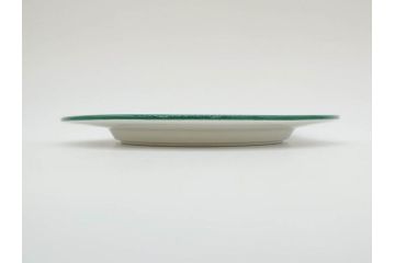 ARABIA FINLAND　希少シリーズ　Purpuri Jenkka(プルプリ イェンカ)　Ulla Procope(ウラ・プロコッペ)　赤と緑のラインが食卓を華やかに彩るプレート3枚セット(アラビア、フィンランド、Sモデル、皿、北欧食器)(R-070858)