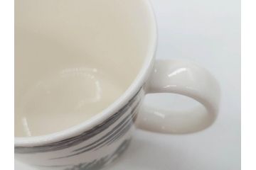 ARABIA FINLAND　廃盤　ムーミンシリーズ　可愛らしいデザインながらも落ち着いた雰囲気を醸し出すマグカップ2客セット(アラビア、フィンランド、Moomin、ムーミンパパ、北欧食器)(R-070860)
