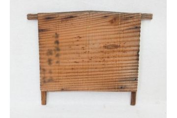 時代物　1枚1枚丁寧に描かれたどこか懐かしい雰囲気の絵馬6枚セット(木製、木板、肉筆、手描き、天狗、烏天狗、神社、人物、拝み絵馬)(R-070862)