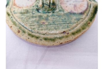 土岐市指定重要無形文化財　永江港史　市の沢窯　織部よばなし　深みのある色味と洗練された意匠が目を惹く蓋碗5客セット(蓋向付、織部焼、和食器、共箱付き)(R-070865)