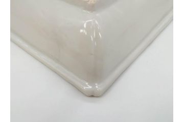 川瀬竹志　古余呂技　赤絵　花鳥　約18cm　5.9寸　大胆に描かれた色絵が印象的で華やかな雰囲気の四方鉢5客セット(和食器、皿、深皿、共箱付き、五寸九分)(R-070869)