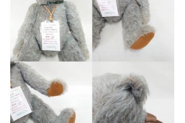 Teddy Bear(テディベア)とHarris Tweed(ハリスツイード)　バニー　見ているだけで癒される可愛らしいぬいぐるみ6体セット(くま、クマ、ドイツ、Keita、KUMAYA、Hiroko、オールドブルー、限定、LIMITED EDITION、うさぎ、ウサギ、モヘア、人形)(検索ワード:シュタイフ)(R-070872)