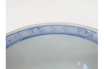 明治期　九谷焼　色絵　龍文　約11cm　3.6寸　食卓を鮮やかに演出する蓋付き茶碗4客セット(三寸六分、和食器)(R-070874)
