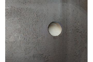 十王堂　松泉造　庚申　虫食い(虫喰)　一風変わったデザインが魅力的な長方鉢(盆栽、盆器、樹鉢、和鉢、植木鉢)(R-070875)